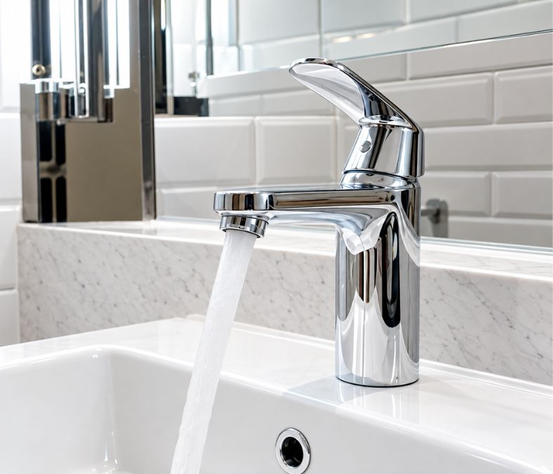 A tap running smoothly after an Auburndale plumber repaired it