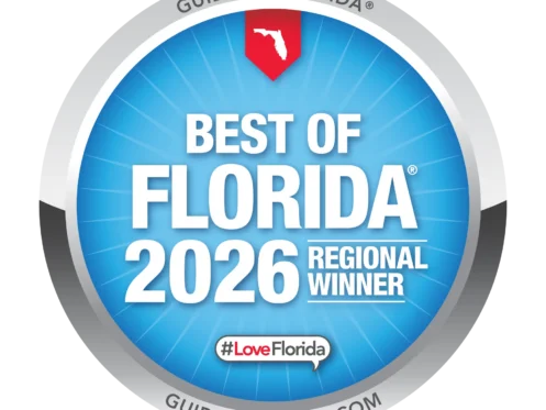 Snowbird Heating & Cooling Best of Florida 2026 award badge