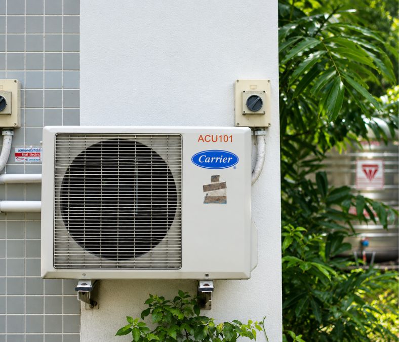 Wall-mounted cooling unit maintained as part of AC repair in Lakeland
